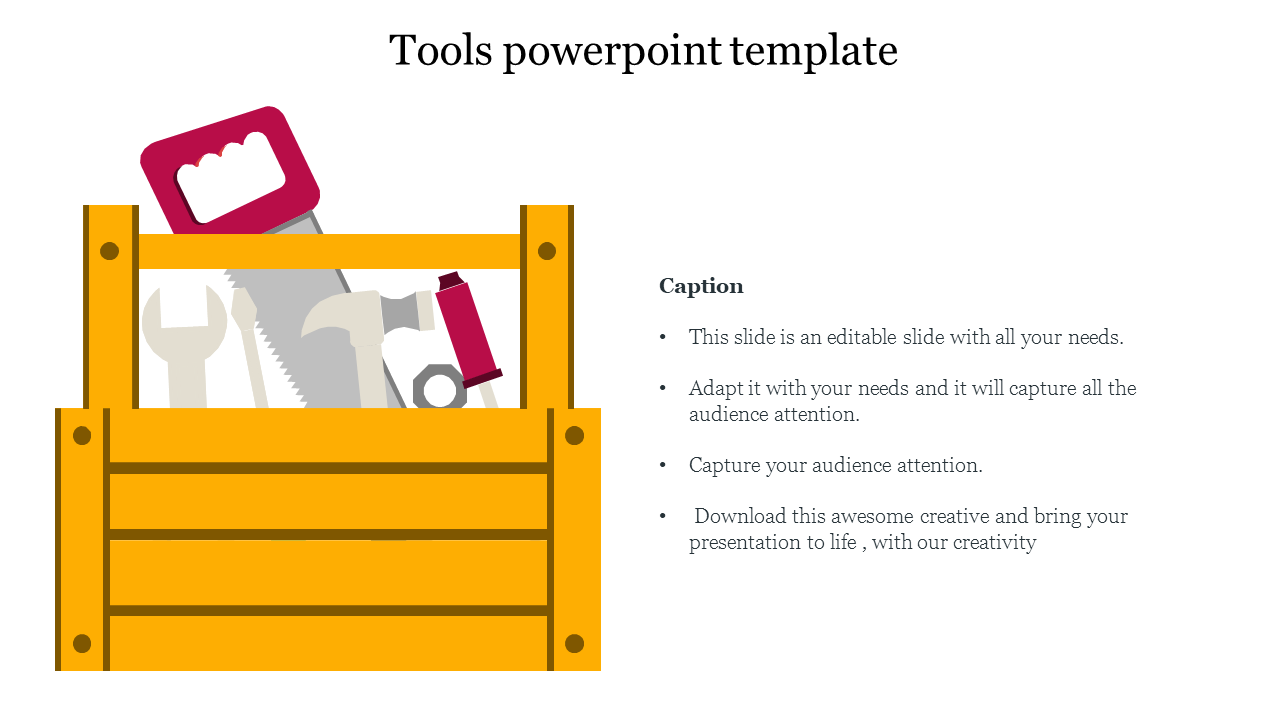 Effective Tools PowerPoint Template Presentation Design